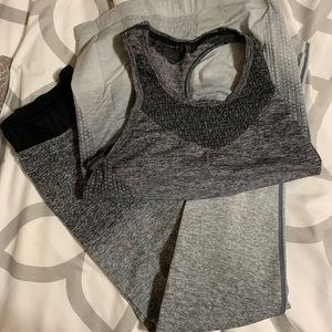 Tank top and leggings ombré